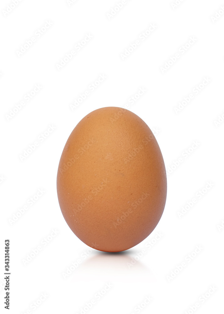 Egg chicken is a highly nutritious food separate on a white background with the clipping path. Egg chicken is a highly nutritious food separate on a white background with the clipping path.
