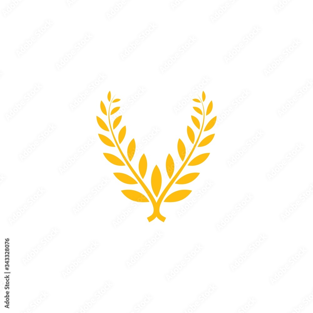 Agriculture wheat Logo Template vector icon Agriculture wheat Logo Template vector icon