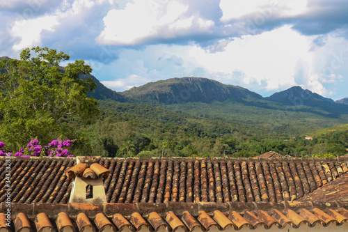 vineyard in the mountains