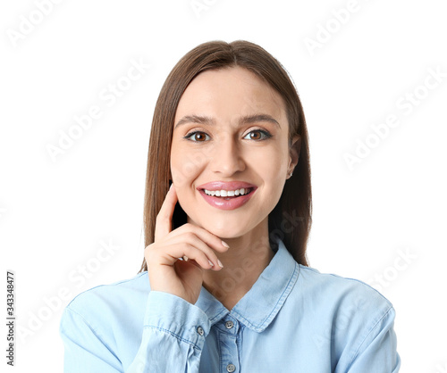 Young woman with beautiful ...