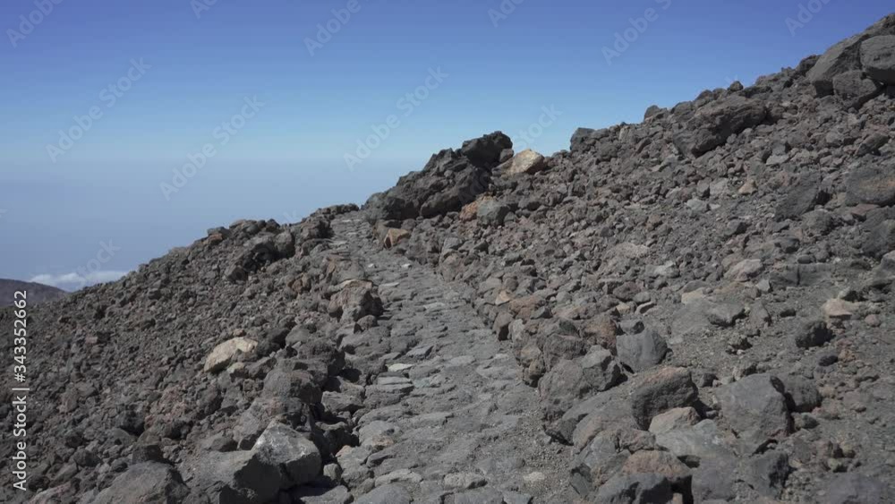 Volcano teide, on the way to heaven. Volcano teide, on the way to heaven.