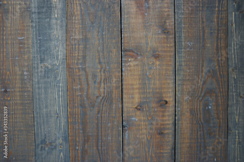 Old dark peeling textured wood background