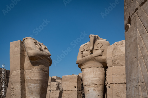 Wallpaper Mural Two egyptian gods in Karnak temple Torontodigital.ca