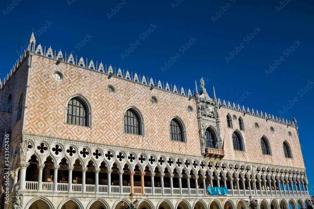 venedig, italien - historischer palazzo ducale .