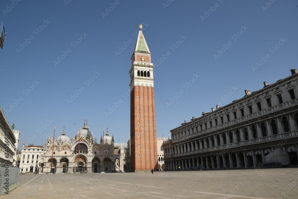 Venice in Italy Covid-19 Coronavirus