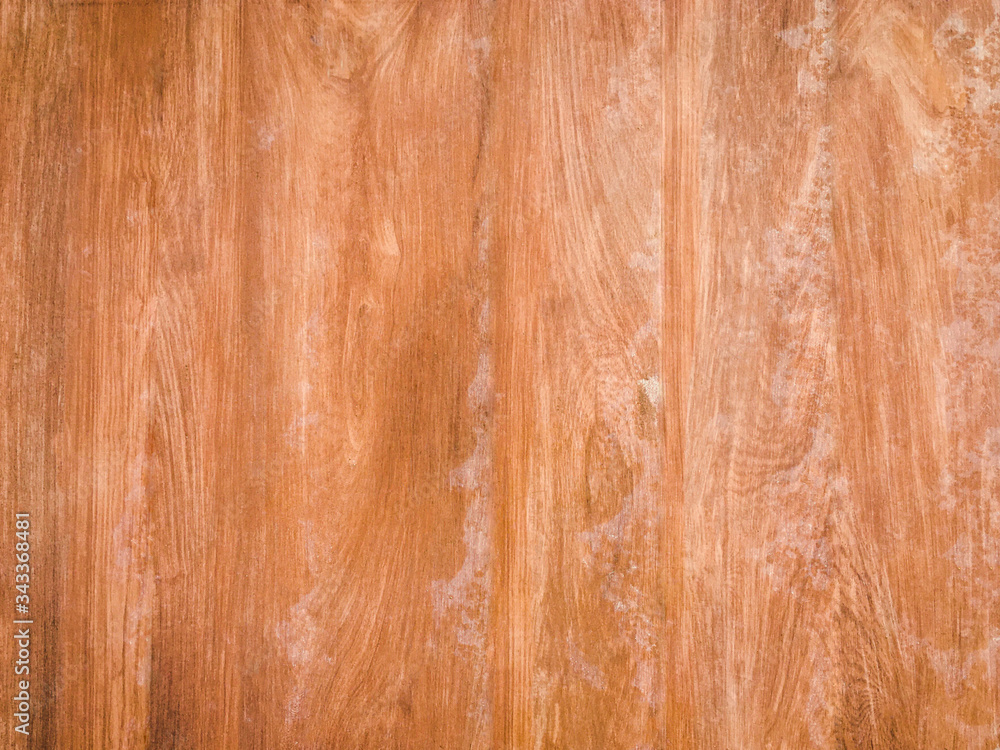 Naklejka premium Wooden surface with natural pattern background for design with copy space