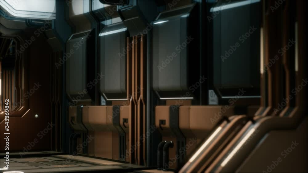 futuristic sci fi Spaceship interior futuristic sci fi Spaceship interior