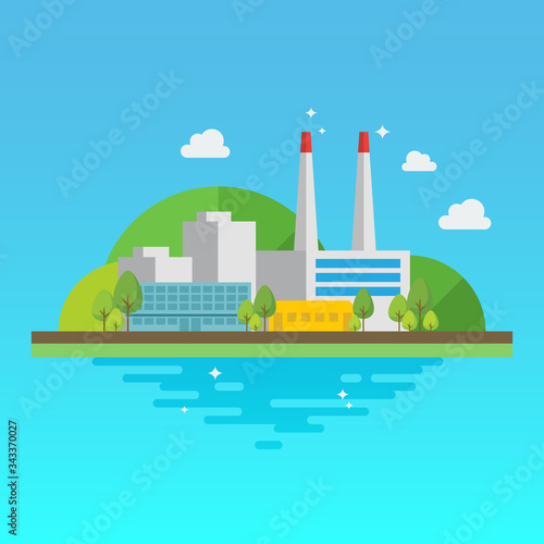 Clean industrial building