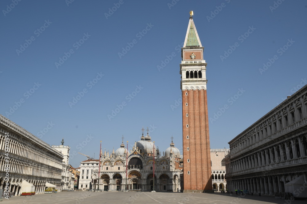 Venice in Italy Covid-19 Coronavirus