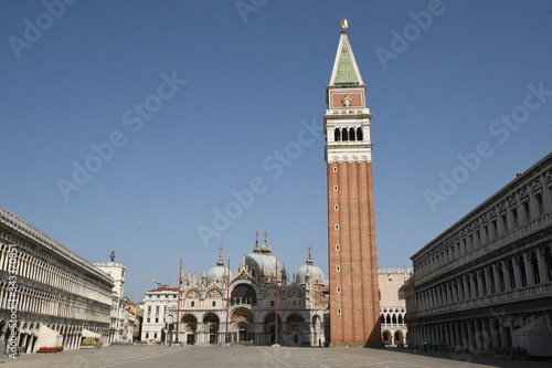Venice in Italy Covid-19 Coronavirus © NeHomo