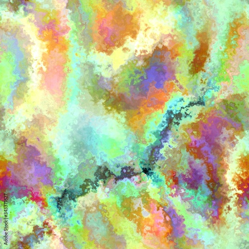 Mixed acrylic colors abstract background