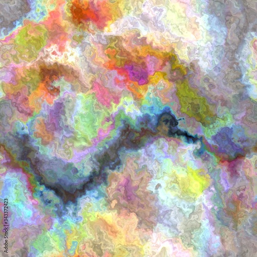 Mixed acrylic colors abstract background