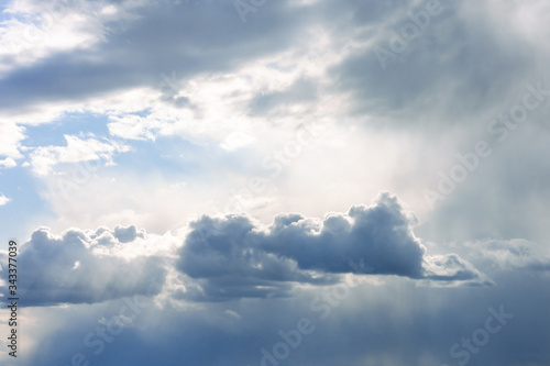 Fototapeta Naklejka Na Ścianę i Meble -  Atmosphere of overcast sky before to rainy