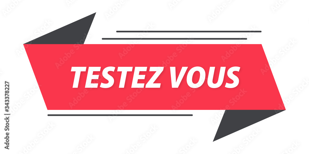Fototapeta premium testez vous bannière
