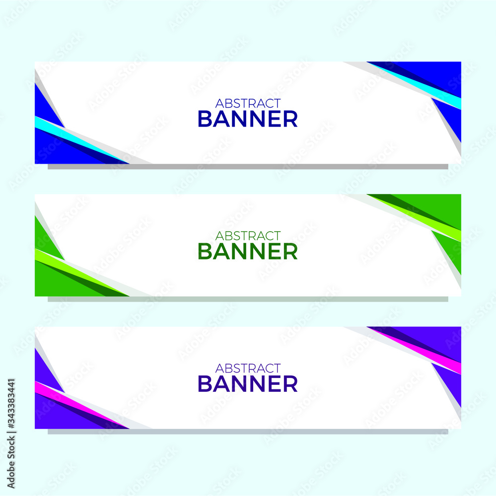 Fototapeta premium Abstract banner simple and modern for you