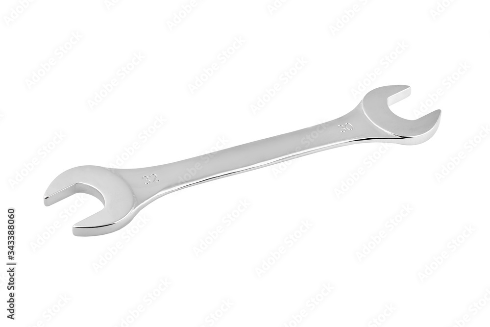 wrench tool isolated on white wrench tool isolated on white