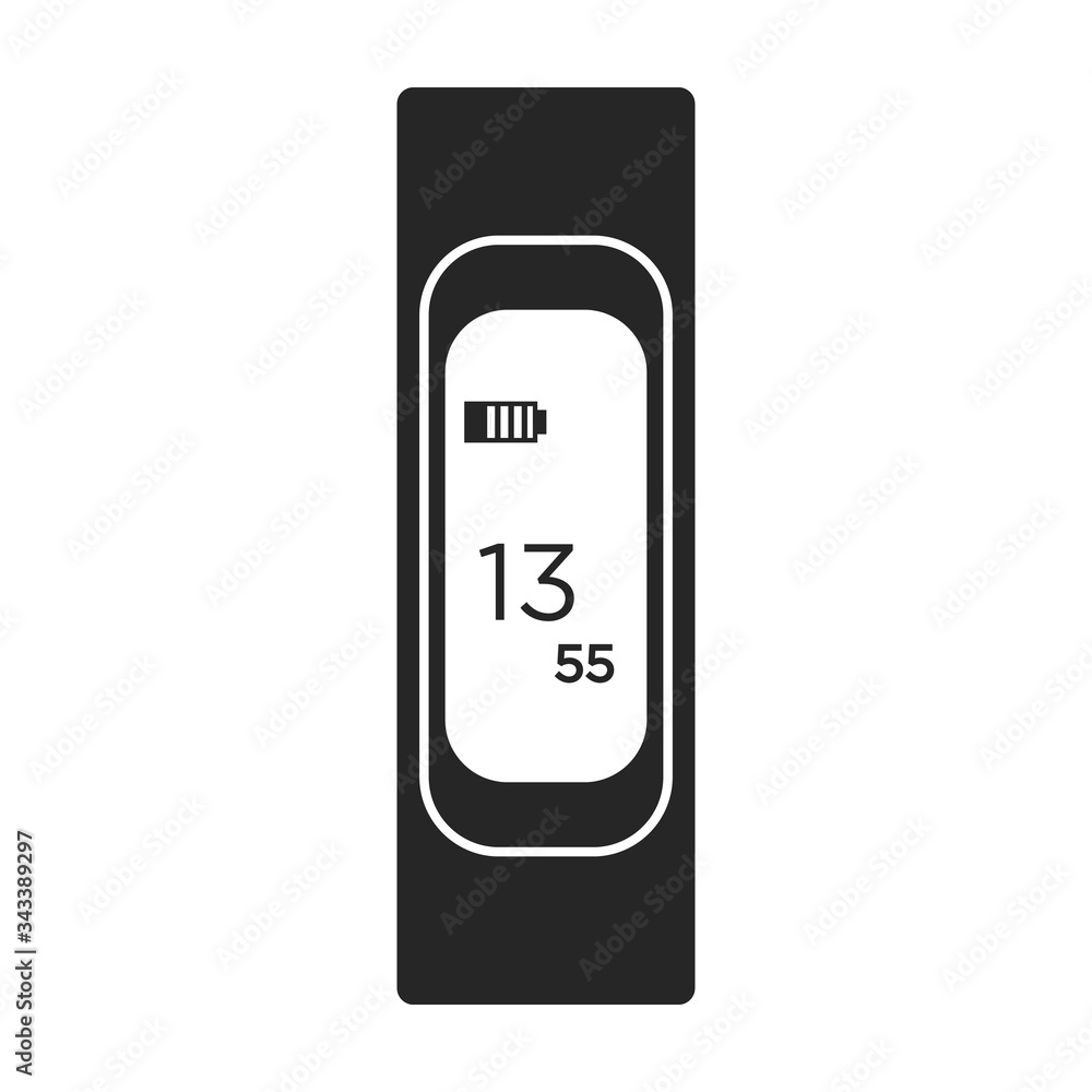 Watch wrist vector icon.Black vector icon isolated on white background watch wrist. Watch wrist vector icon.Black vector icon isolated on white background watch wrist.