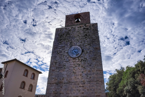 Torre del Candeliere Massa Marittima Tuscany Italy photo