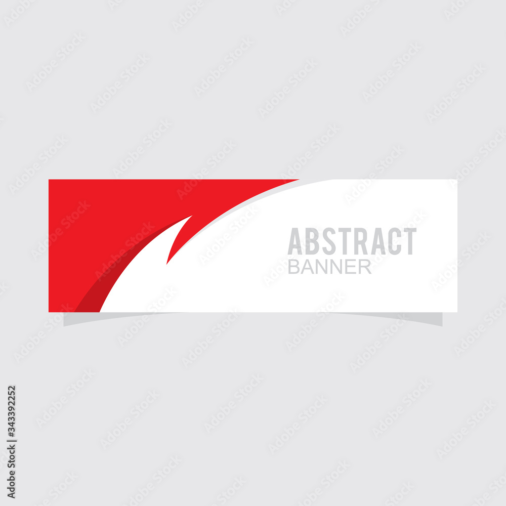 Abstract Banner Premium Vector Modern