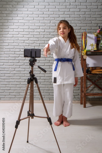 karate girl internet