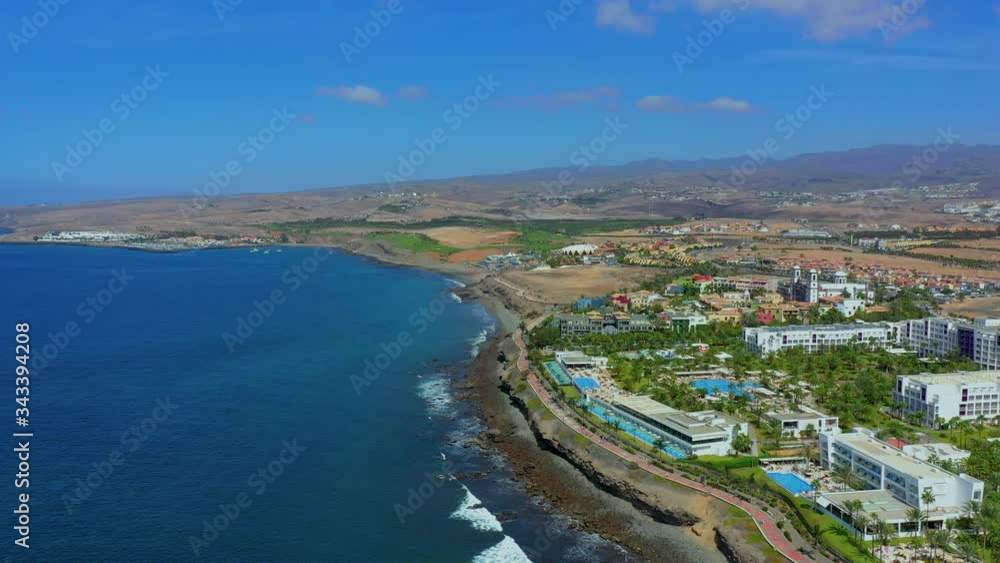 Drone view of Beautiful Gran Canaria Drone UHD DJI Mavic Pro Maspalomas Drone view of Beautiful Gran Canaria Drone UHD DJI Mavic Pro Maspalomas