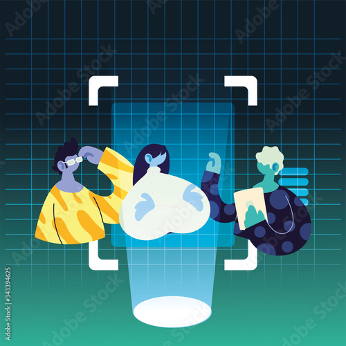 people sharing work methods online