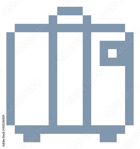 Suitcase or brief case icon...