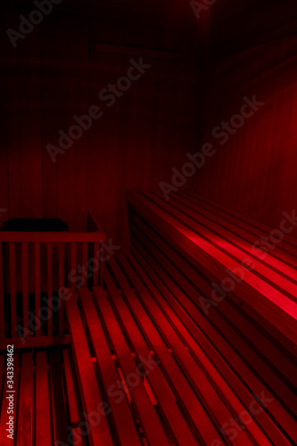 Asiento de sauna