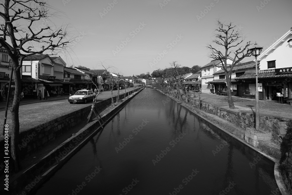 canal in  okayama