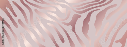 Luxury animal skin background, Pink zebra skin pattern, pink tiger background vector illustration.