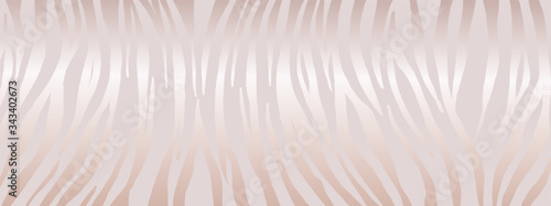 Luxury animal skin background, Pink zebra skin pattern, pink tiger background vector illustration.