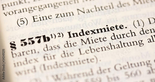 Indexmiete in § 557b BGB