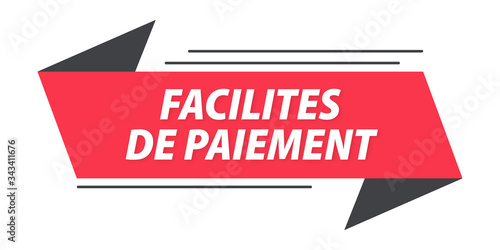 facilité de paiement bannière