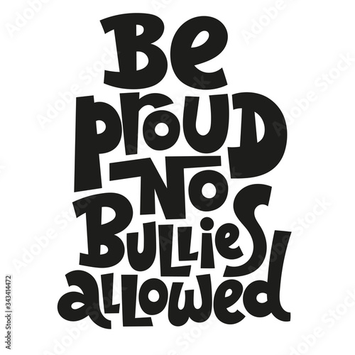 Anti Bullying Lettering