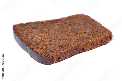 Single sliced loaf of bread