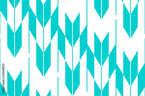 Seamless Japanese pattern representing arrows