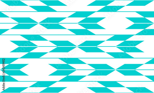 Seamless Japanese pattern representing arrows