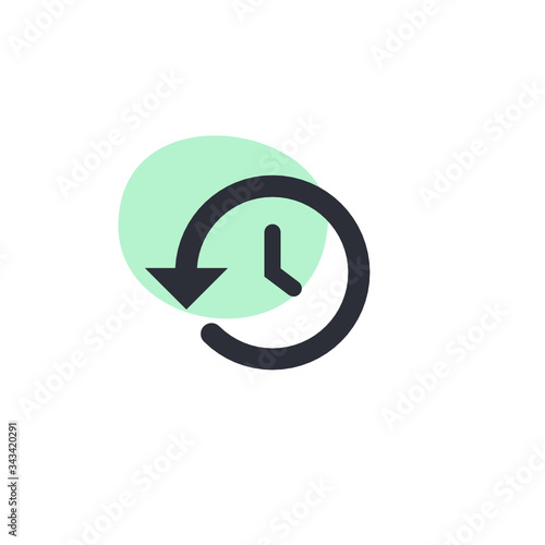 Working Time -  Modern App Button