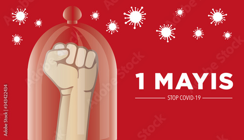 1 May Labour Day Coronavirus Pandemie Stop Covid-19
