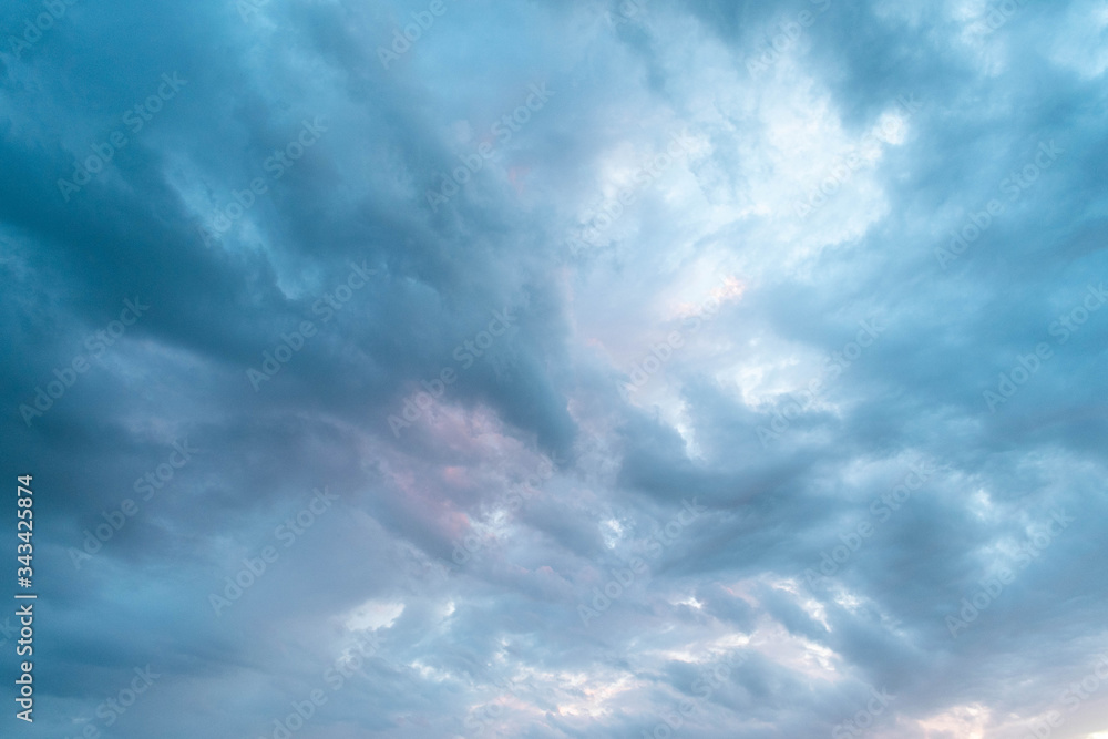 Fototapeta premium blue sky with clouds