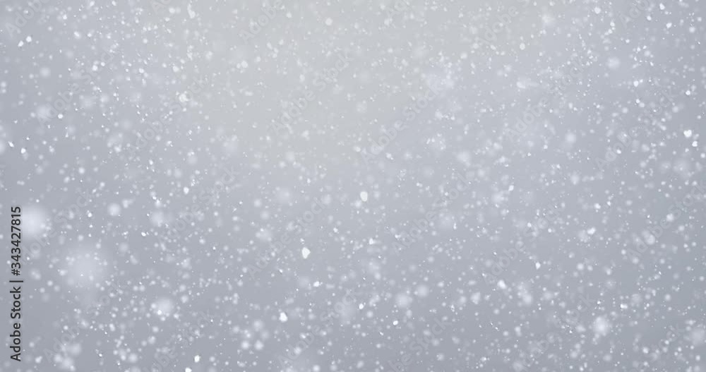 Snow fall snowflakes background, isolated overlay white snowfall light. Snow flakes falling with bokeh effect and winter glitter shine layer on transparent background
