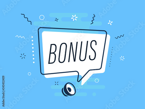 bonus - loudspeaker with text on Quick Tips badge. Business concept for new ideas creativity and innovative solution. File has clipping path.