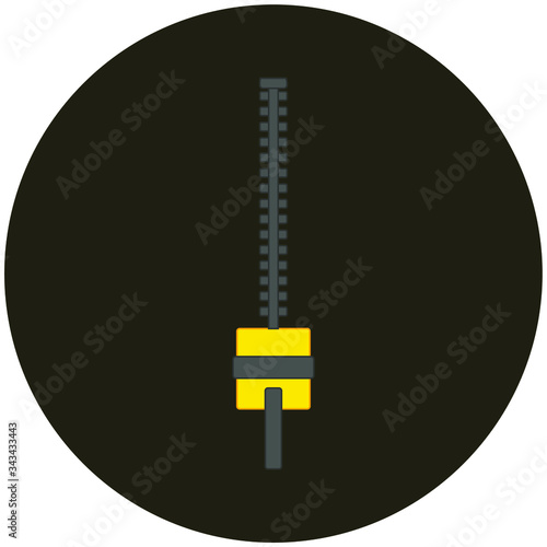 gardening electric hedge trimmer. illustration for web and mobile design.