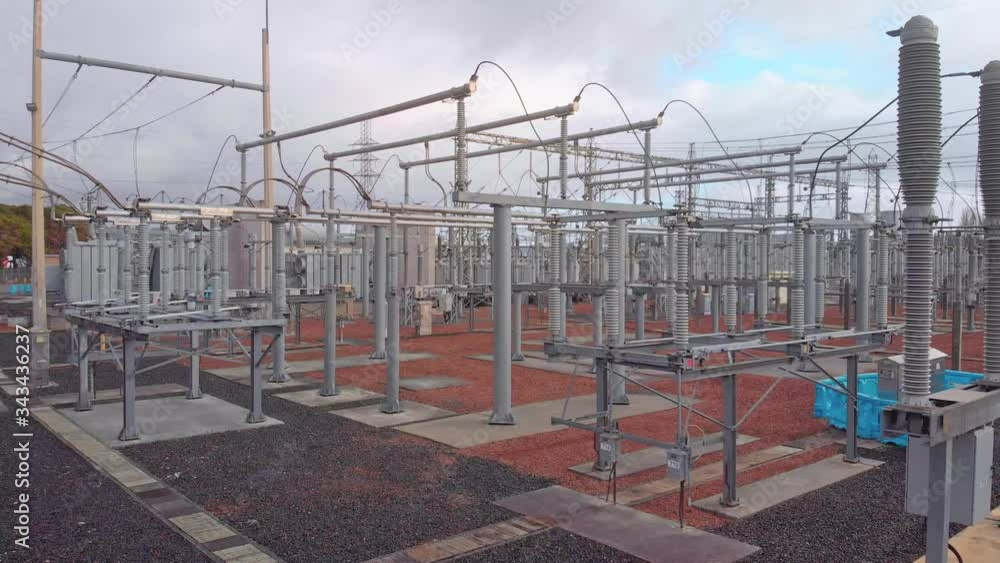 An electrical substation in Auckland, New Zealand An electrical substation in Auckland, New Zealand