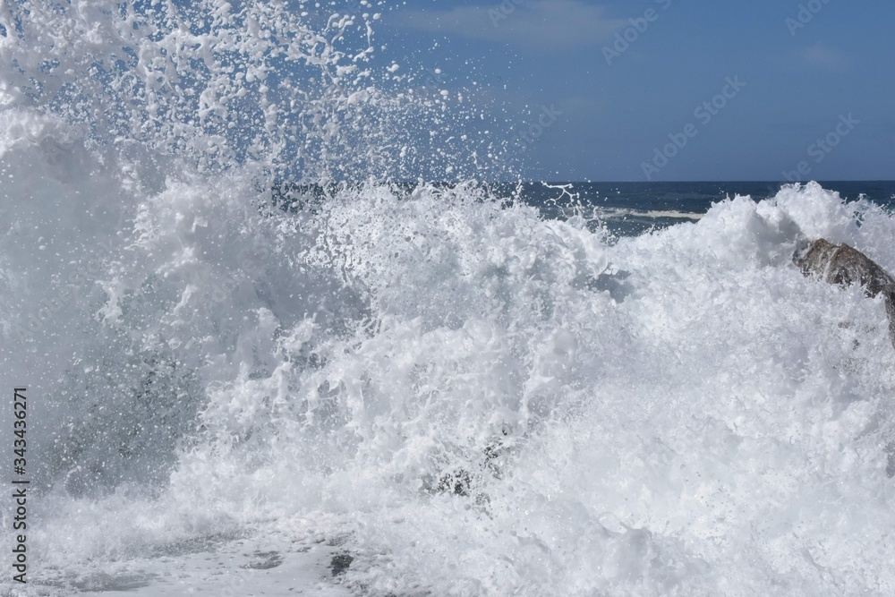 sea breaking on the rocks sea breaking on the rocks
