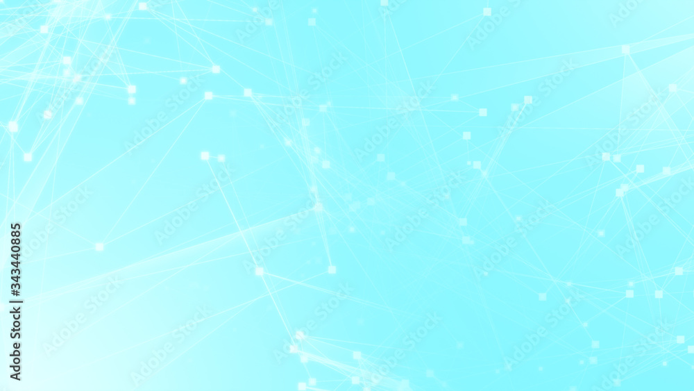 Abstract blue white polygon tech network with connect technology background. Abstract dots and lines texture background. 3d rendering. Abstract blue white polygon tech network with connect technology background. Abstract dots and lines texture background. 3d rendering.