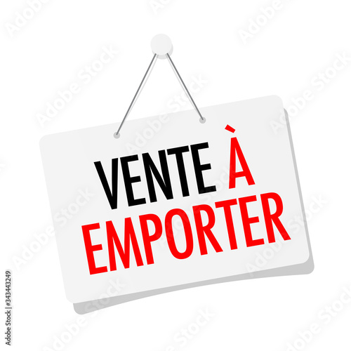 Vente à emporter