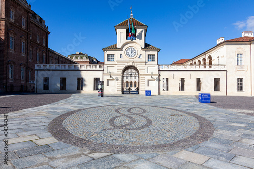 The Palace of Venaria Reale - Royal residence of Savoy near Turin in Piedmont, Italy
