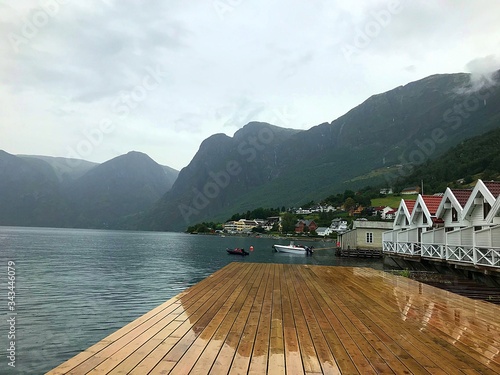 Dock in the fjord