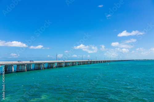 old seven mile bridge in the keys near key west, Bahia Honda, Bahia Bay State Park, Florida Keys, Florida, USA © travelview